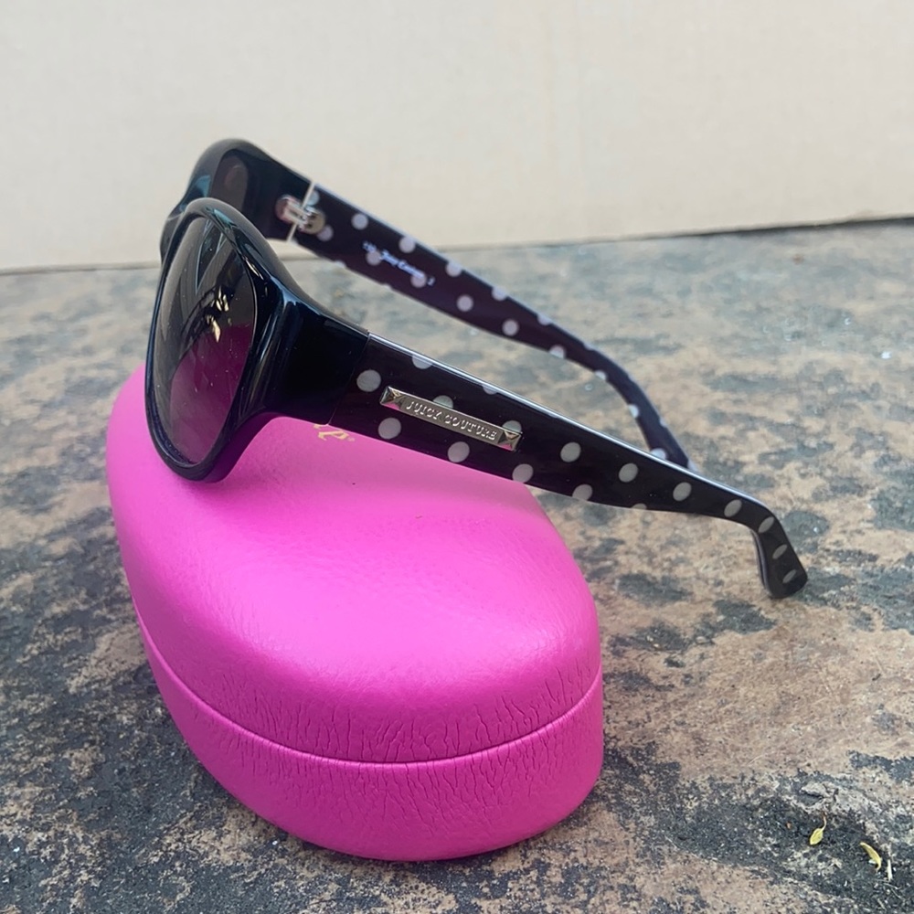 Juicy Couture Polka dot sunglasses